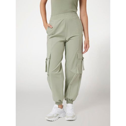 Pantalone Cargo A Vita Media - Guess - Modalova