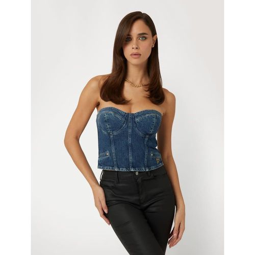 Top Bustier In Jeans - Guess - Modalova