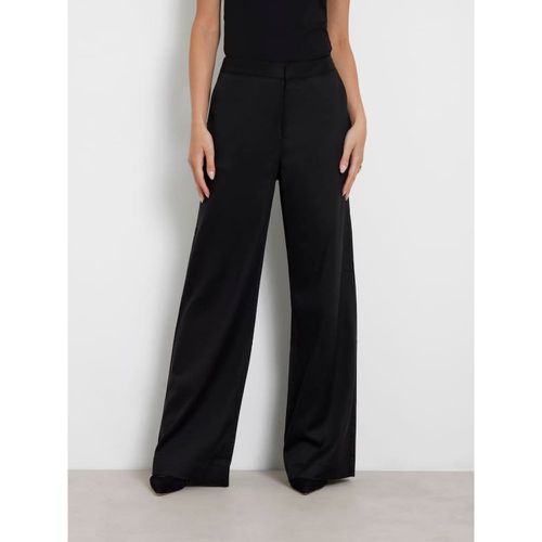 Pantalone Wide Leg A Vita Alta - Guess - Modalova