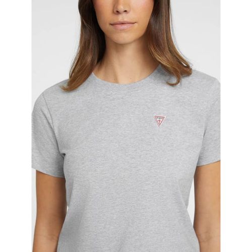 T-Shirt Classica Con Logo Triangolo Mini - Guess - Modalova