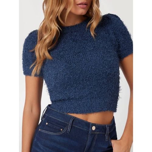 Maglione Cropped Bouclé - Guess - Modalova