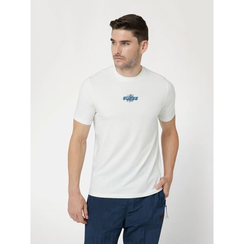 T-Shirt Stretch Logo Frontale - Guess - Modalova