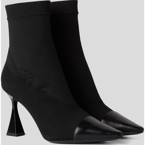 Debut Ii Knit Ankle Boots, Woman, , Size: 35 - Karl Lagerfeld - Modalova
