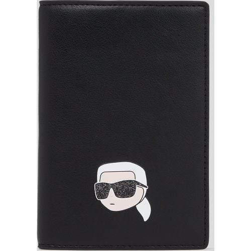 Ikon Passport Holder, Woman, , Size: One size - Karl Lagerfeld - Modalova