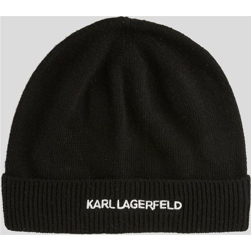 K/essential Beanie, Man, , Size: One size - Karl Lagerfeld - Modalova