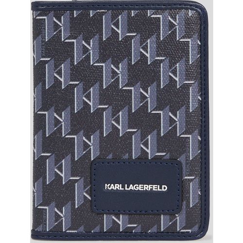 K/voyage Passport Holder, Man, , Size: One size - Karl Lagerfeld - Modalova