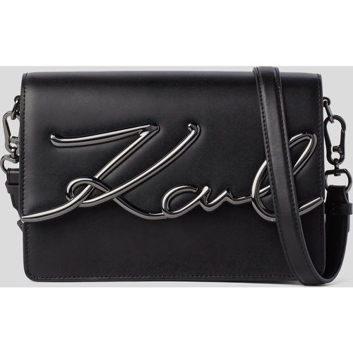 K/signature Medium Shoulder Bag, Woman, /, Size: One size - Karl Lagerfeld - Modalova