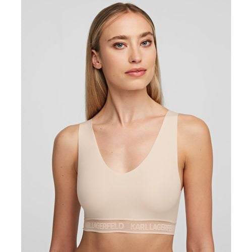 Ultra-light Karl Logo Bralette, Woman, , Size: L - Karl Lagerfeld - Modalova