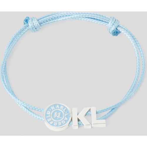 Kl Charm Woven Bracelet, Man, , Size: One size - Karl Lagerfeld - Modalova