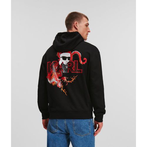 K/ikonik Lunar New Year Hoodie, Man, , Size: L - Karl Lagerfeld - Modalova