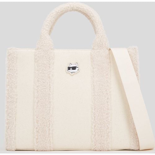 Ikon Choupette Shearling Shopper, Woman, , Size: One size - Karl Lagerfeld - Modalova