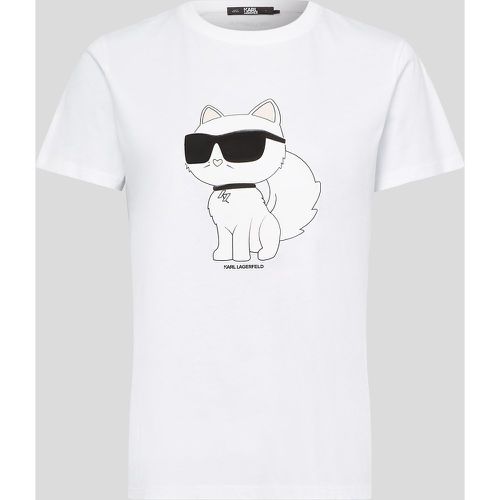 Karl Ikon Choupette T-shirt, Woman, , Size: XXL - Karl Lagerfeld - Modalova