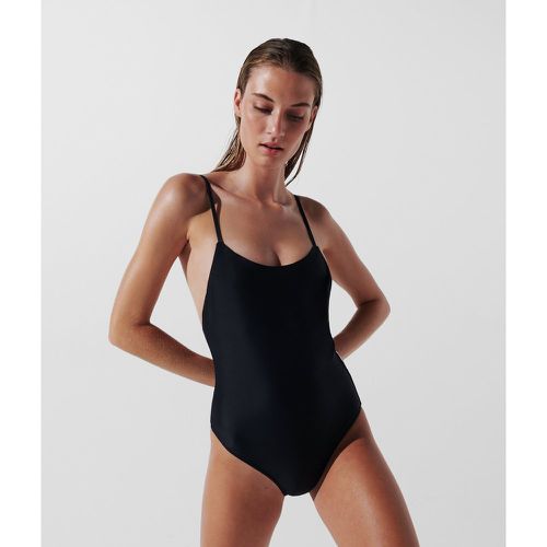 Essential Karl Logo Swimsuit, Woman, , Size: XS - Karl Lagerfeld - Modalova