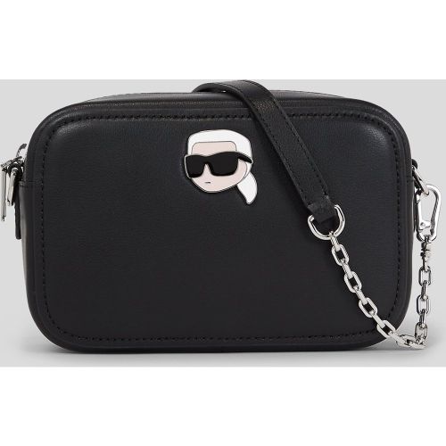 Sac Caméra En Cuir Avec Broche Ikon, , , Taille: One size - Karl Lagerfeld - Modalova