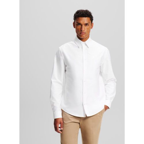 Karl Kameo Oxford Shirt, Man, , Size: S - Karl Lagerfeld - Modalova