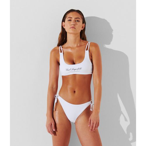 Hotel Karl Bandeau Bikini Top, Woman, , Size: XS - Karl Lagerfeld - Modalova