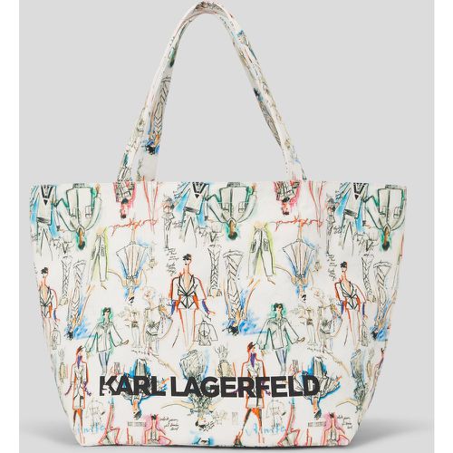 K/sketches Shopper, Woman, , Size: One size - Karl Lagerfeld - Modalova