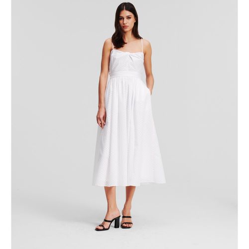 Kl Monogram Midi Dress, Woman, , Size: 38 - Karl Lagerfeld - Modalova