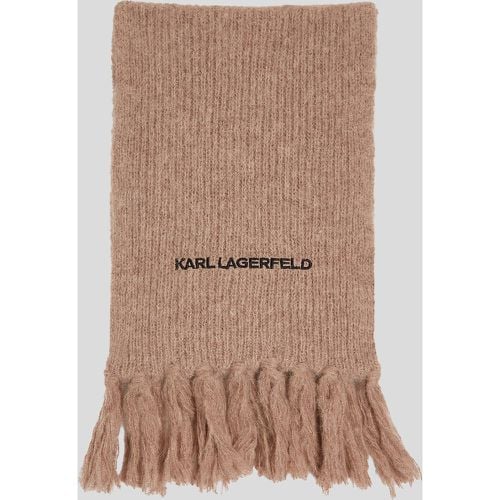 K/essential Knit Scarf, Woman, , Size: One size - Karl Lagerfeld - Modalova