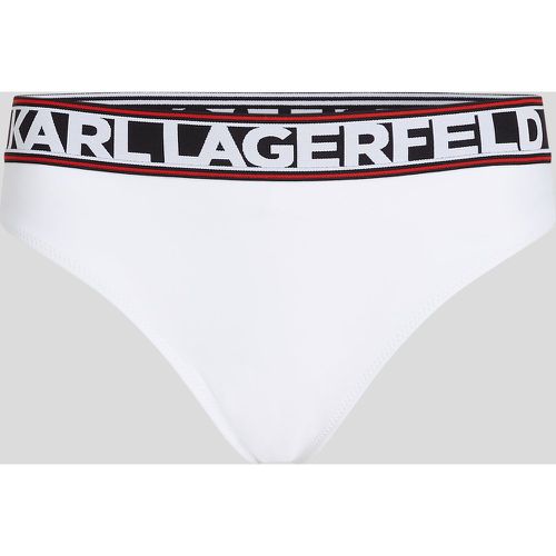 Karl Logo Bikini Bottoms, Woman, , Size: L - Karl Lagerfeld - Modalova