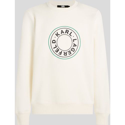 Circle Logo Sweatshirt, Man, , Size: L - Karl Lagerfeld - Modalova