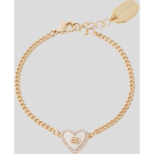 K/autograph Heart Bracelet, Woman, , Size: One size - Karl Lagerfeld - Modalova