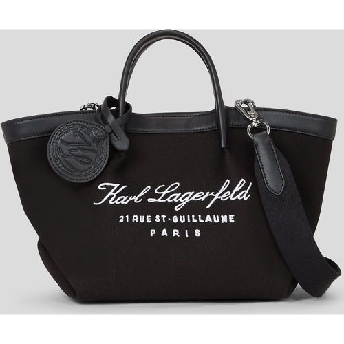 Hotel Karl Small Canvas Tote Bag, Woman, , Size: One size - Karl Lagerfeld - Modalova