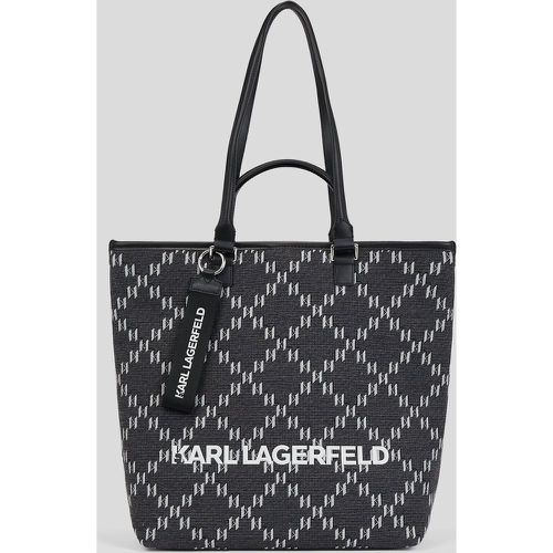 K/monogram Jacquard Tote Bag, Man, , Size: One size - Karl Lagerfeld - Modalova