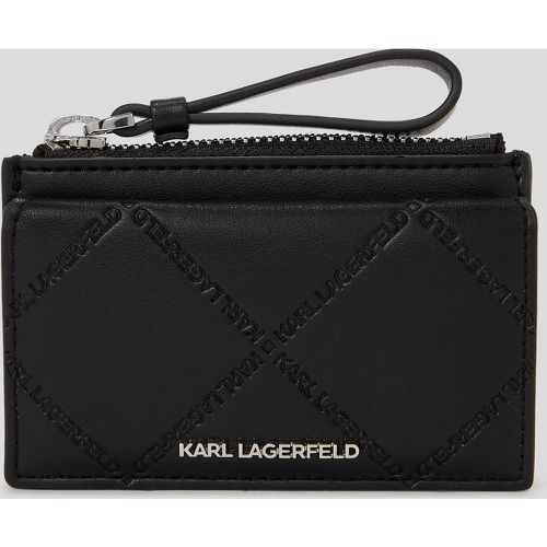 K/skuare Zip Cardholder, Woman, , Size: One size - Karl Lagerfeld - Modalova