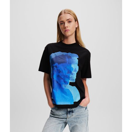 Klj Karl Print T-shirt, Woman, , Size: L - KL Jeans - Modalova