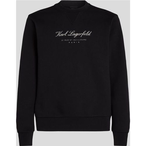 Hotel Karl Crew Neck Sweatshirt, Man, , Size: L - Karl Lagerfeld - Modalova