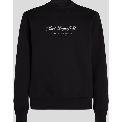 Hotel Karl Crew Neck Sweatshirt, Man, , Size: XL - Karl Lagerfeld - Modalova