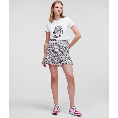 Summer Bouclé Skirt, Woman, , Size: 38 - Karl Lagerfeld - Modalova