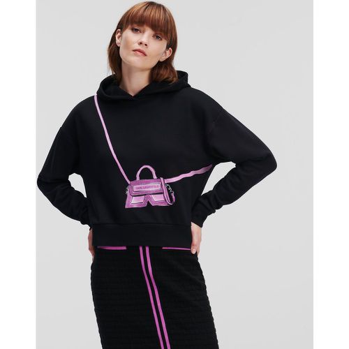 Ikon K Hoodie, Woman, , Size: S - Karl Lagerfeld - Modalova