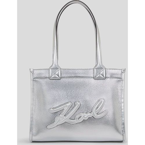 K/skuare Grainy Medium Tote Bag, Woman, , Size: One size - Karl Lagerfeld - Modalova