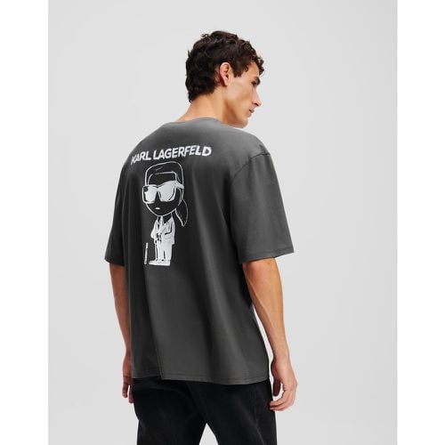 Ikon T-shirt, Man, , Size: L - Karl Lagerfeld - Modalova