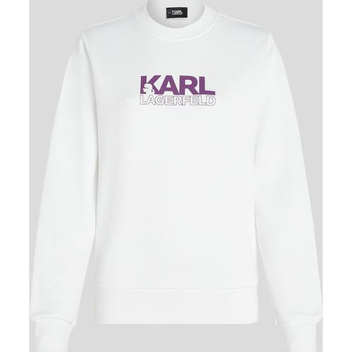 Karl Stack Logo Sweatshirt, Woman, , Size: L - Karl Lagerfeld - Modalova