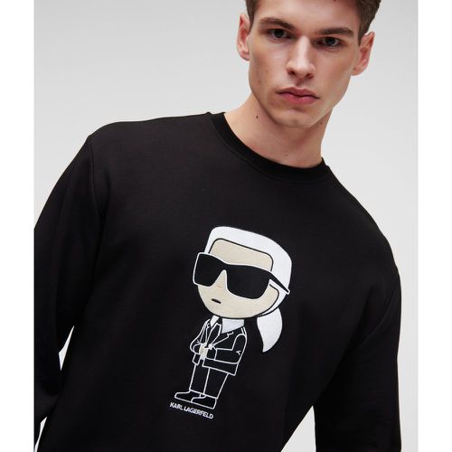 Karl Ikon Sweatshirt, Man, , Size: S - Karl Lagerfeld - Modalova