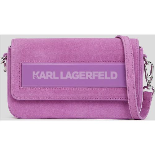 Ikon K Small Flap Shoulder Bag, Woman, , Size: One size - Karl Lagerfeld - Modalova