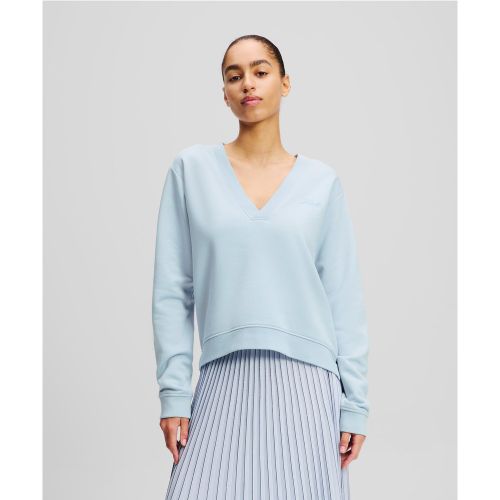 Sweatshirt À Col V, , , Taille: L - Karl Lagerfeld - Modalova