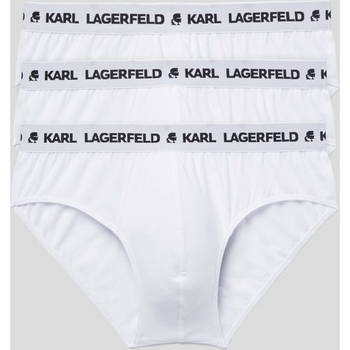 Logo Briefs 3-pack, Man, , Size: XS - Karl Lagerfeld - Modalova