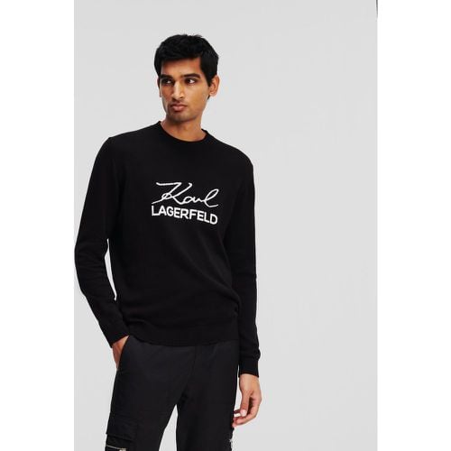 Crewneck Sweater, Man, , Size: L - Karl Lagerfeld - Modalova