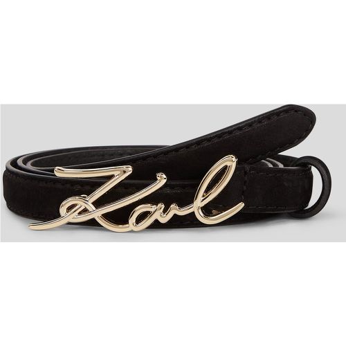 K/signature Small Belt, Woman, , Size: 65 - Karl Lagerfeld - Modalova