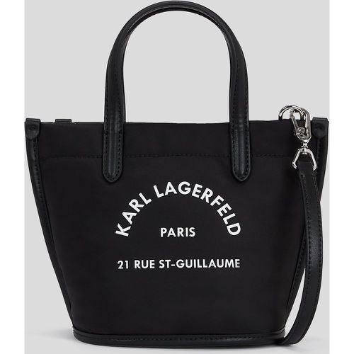 Rue St-guillaume Nylon Mini Tote Bag, Woman, , Size: One size - Karl Lagerfeld - Modalova