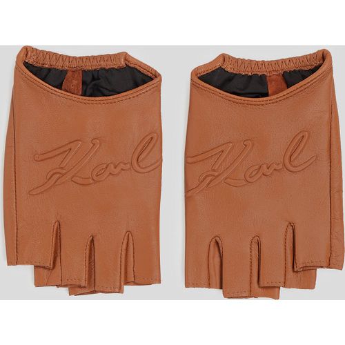 K/signature Fingerless Gloves, Woman, , Size: S - Karl Lagerfeld - Modalova