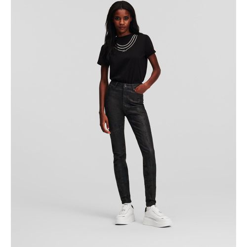 Karl Kameo Skinny Jeans, Woman, , Size: 24 - Karl Lagerfeld - Modalova