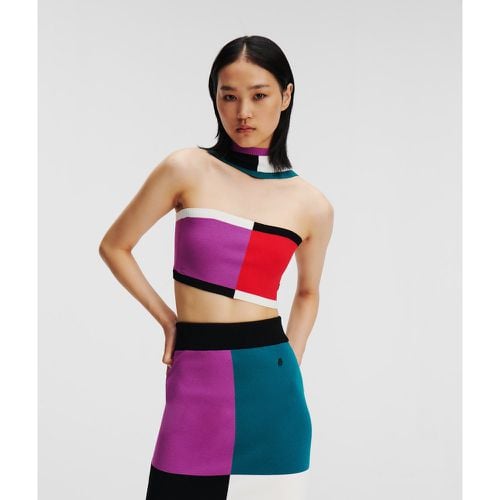 Color-block Bandeau Handpicked By Hun Kim, Woman, , Size: L - Karl Lagerfeld - Modalova