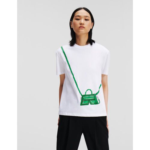 Ikon K T-shirt, Woman, , Size: S - Karl Lagerfeld - Modalova