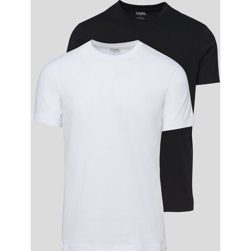 Crew-neck T-shirt – 2 Pack, Man, /, Size: L - Karl Lagerfeld - Modalova