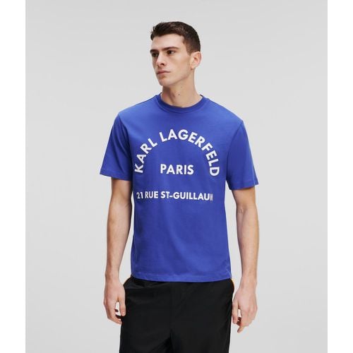 Rue St-guillaume T-shirt, Man, , Size: L - Karl Lagerfeld - Modalova